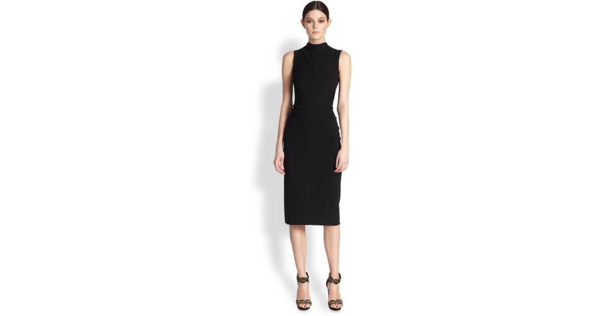jersey pencil dress