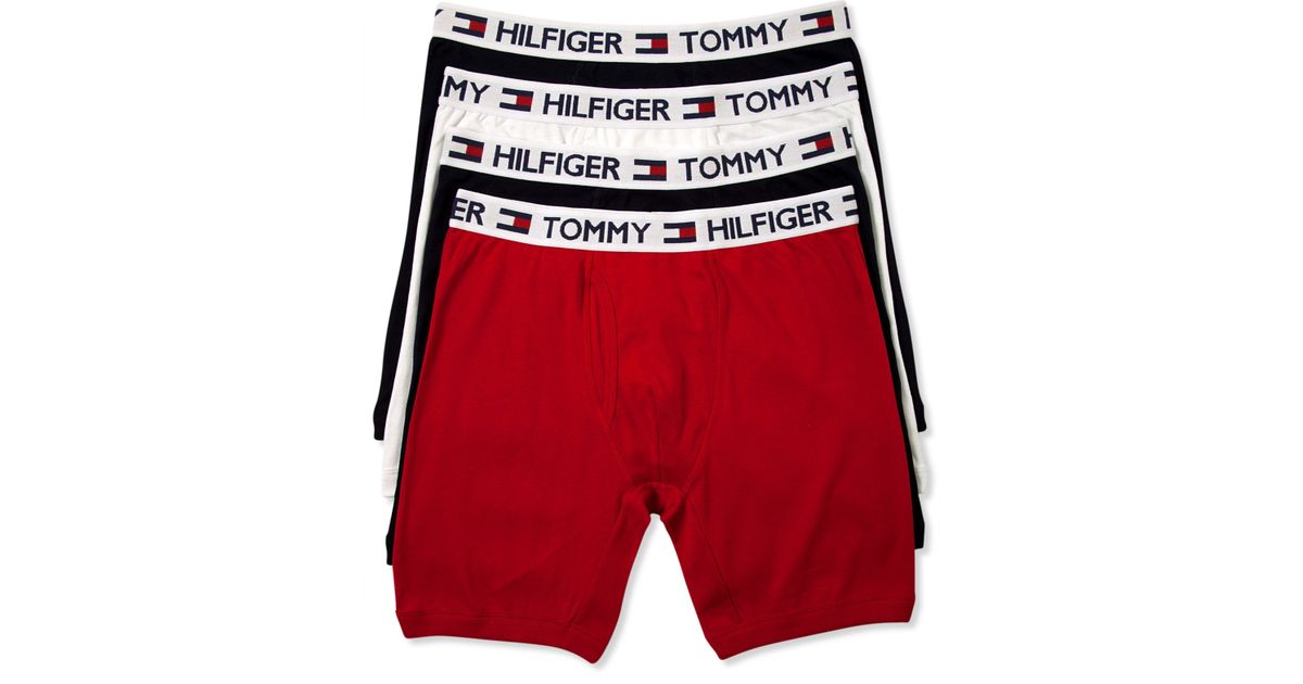 tommy hilfiger boxer briefs 4 pack