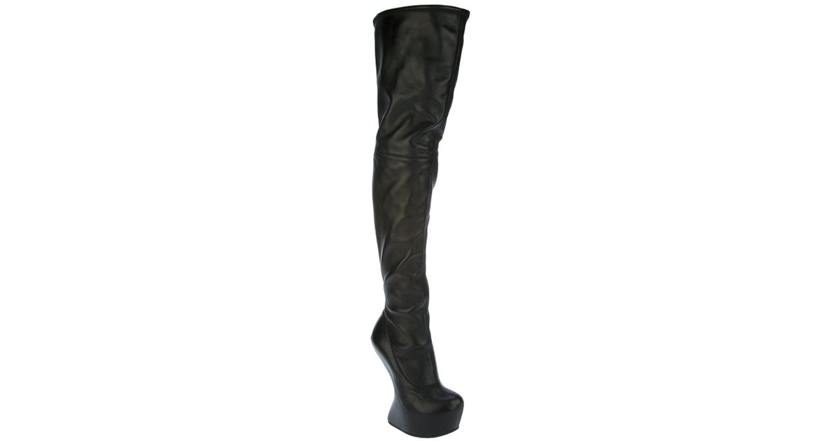 giuseppe zanotti thigh high boots