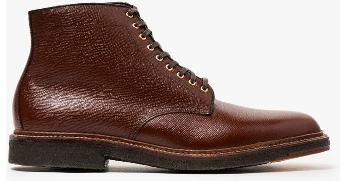 alden round toe boot