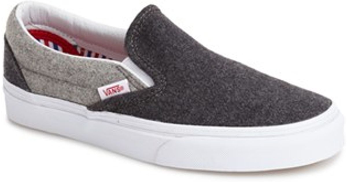 vans wool slip on
