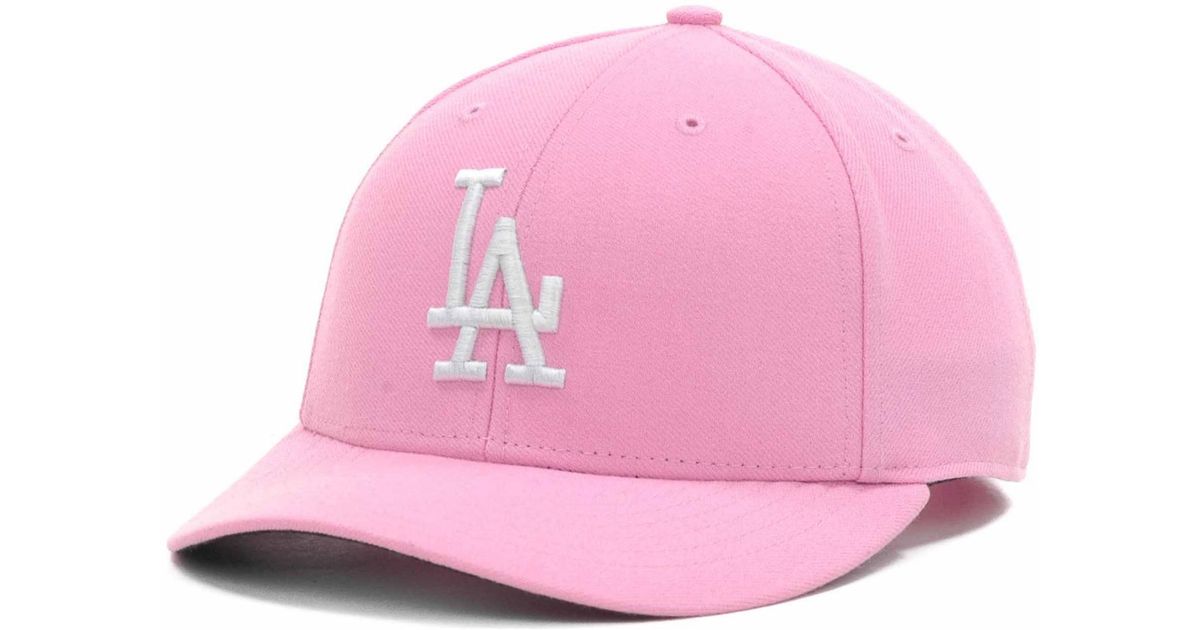 47 Brand Los Angeles Dodgers Mvp Cap in Rose (Pink) | Lyst