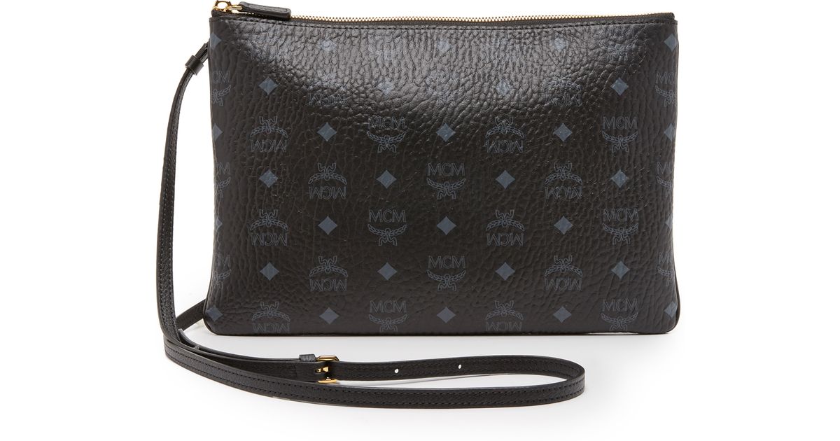 mcm pouch black