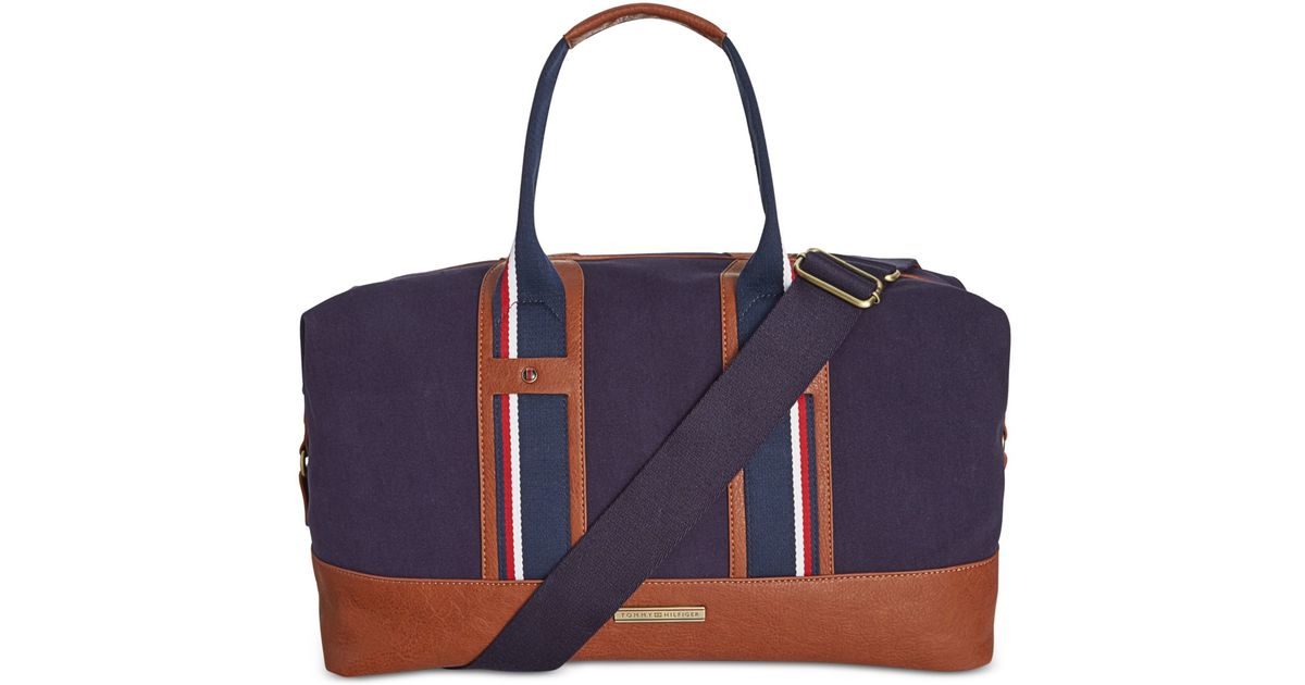 tommy hilfiger weekender bag
