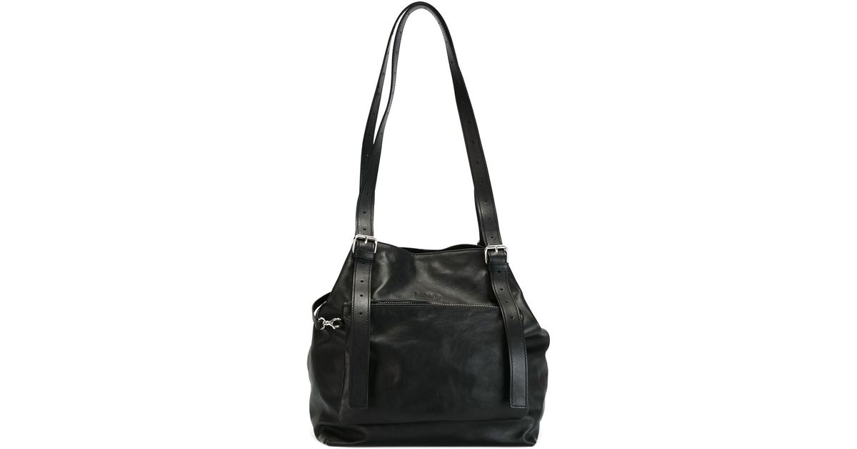 Lyst Mm6 By Maison Martin Margiela Nandi Shoulder Bag In Black