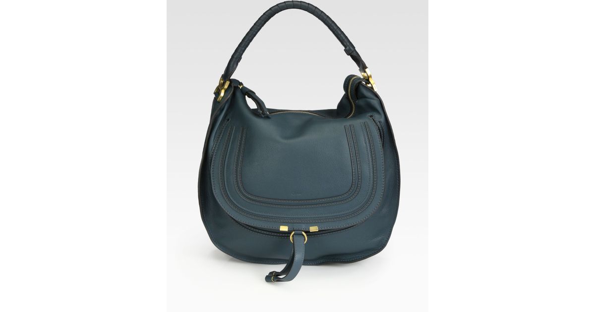 Chlo Marcie Large Hobo in Green (TEAL) | Lyst  