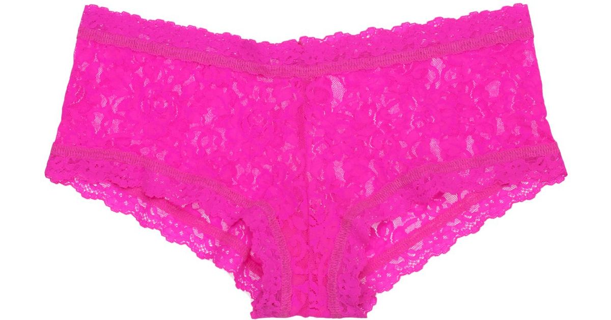 Hanky Panky Signature Lace Boyshorts in Pink Lyst