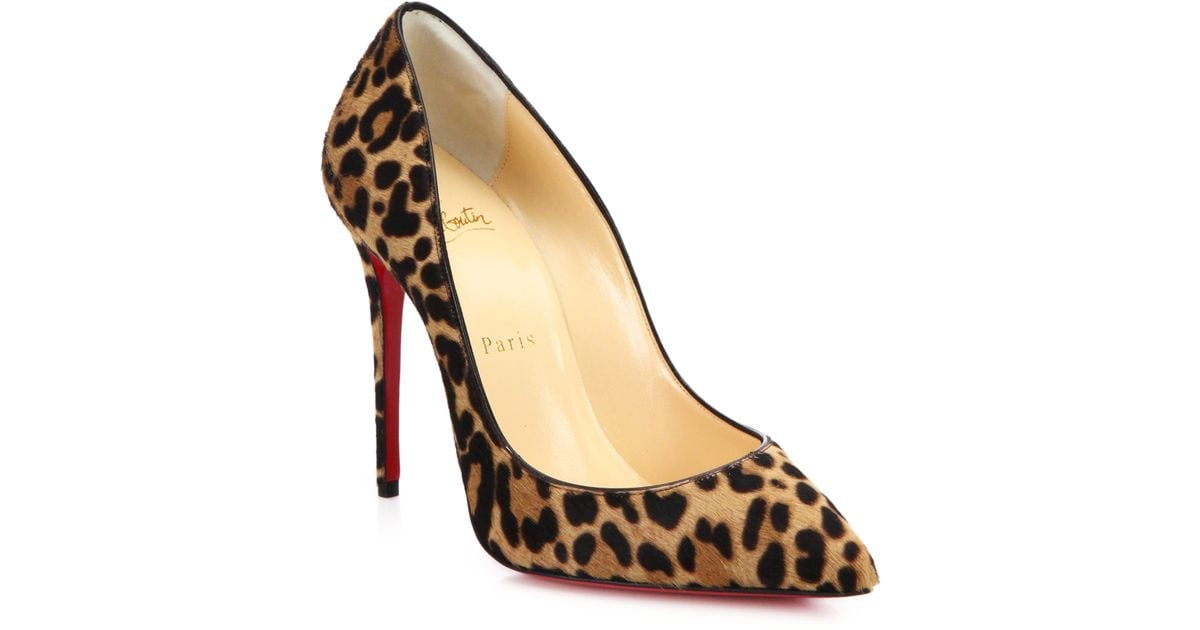 leopard louboutin pumps