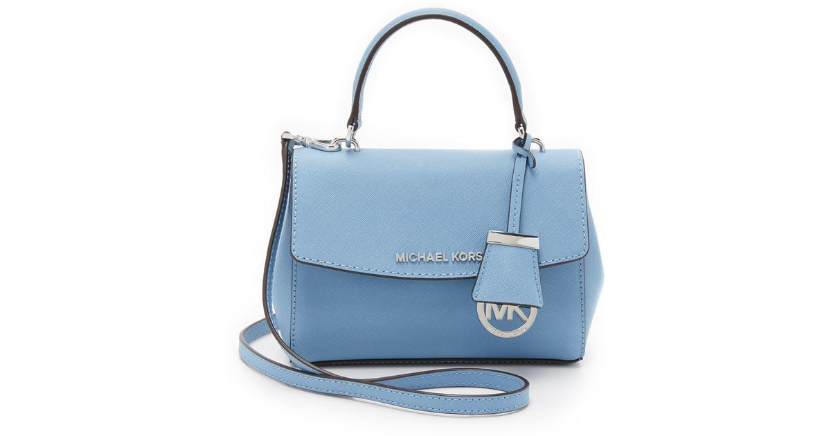 Cross body bags Michael Kors - Jade extra small blue bag