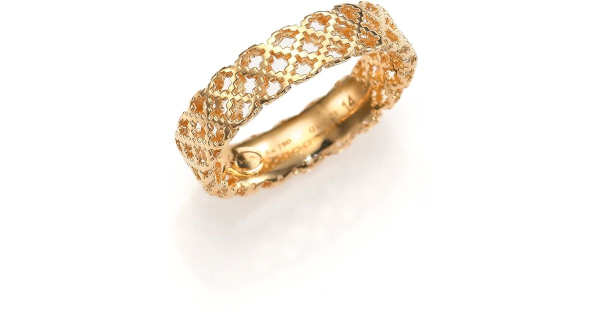 gucci gold band ring