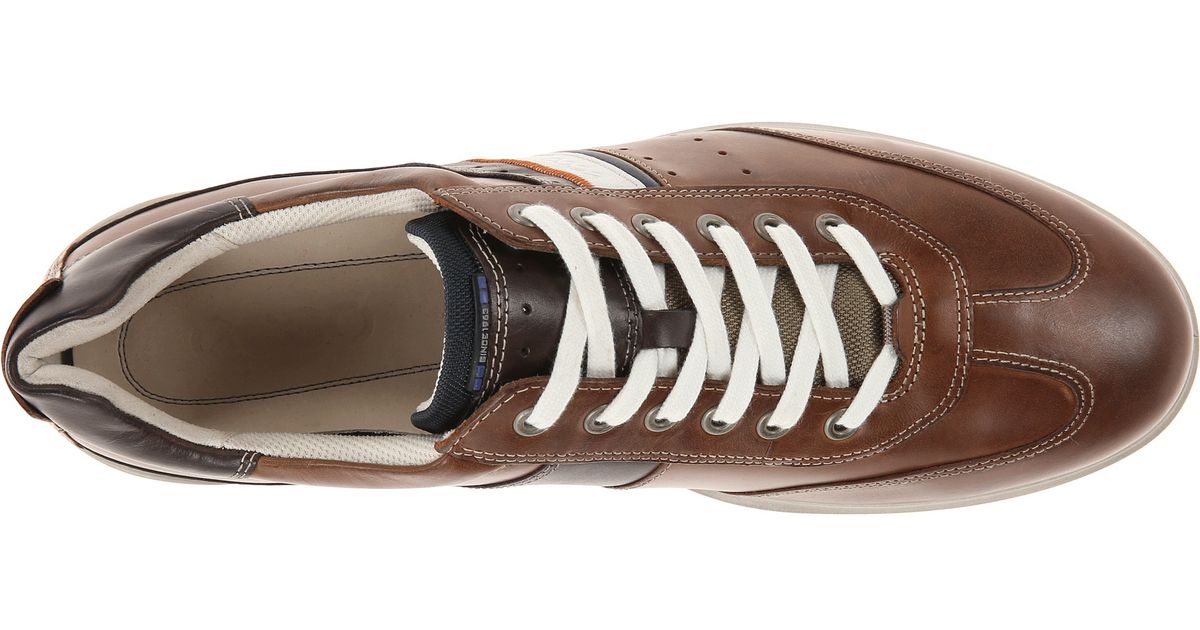 Ecco Chander Retro Sneaker in Brown for Men | Lyst