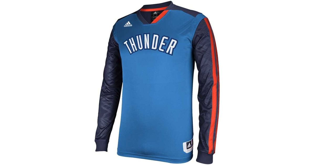 okc thunder long sleeve shirt