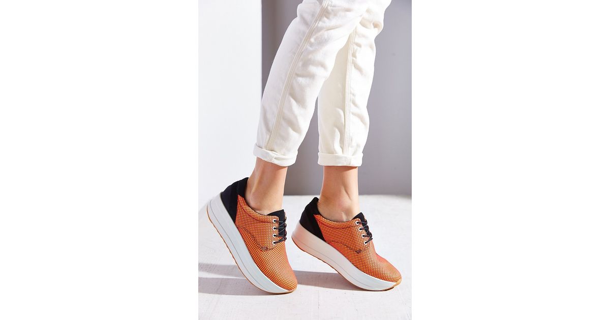 Vagabond Shoemakers Casey Platform Sneaker in Orange | Lyst