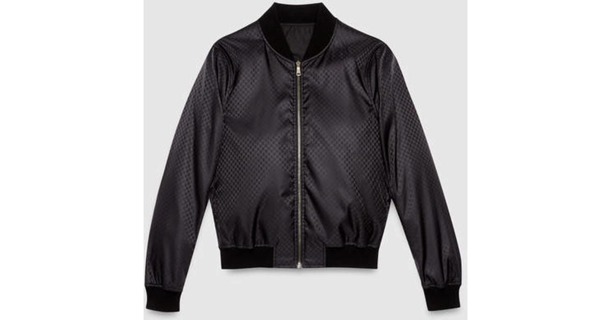 all black gucci jacket