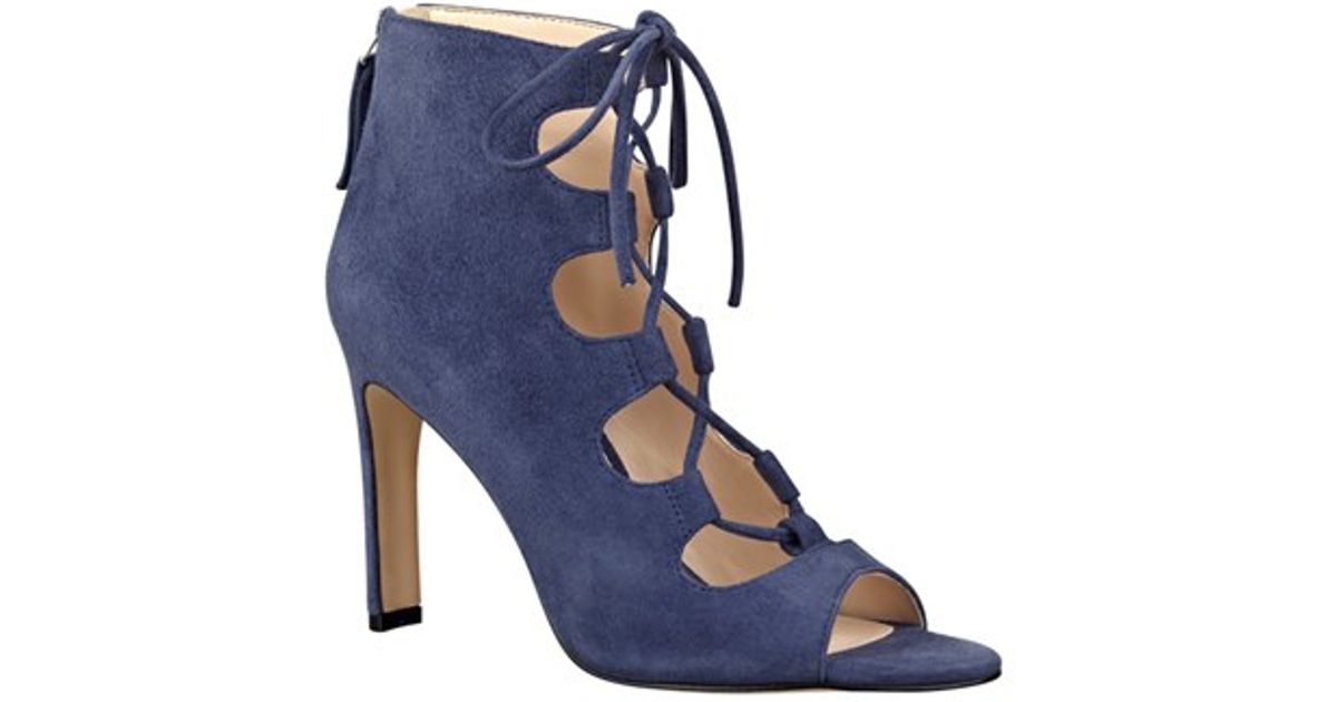 nine west navy blue heels
