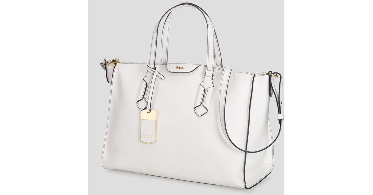 ralph lauren white handbag