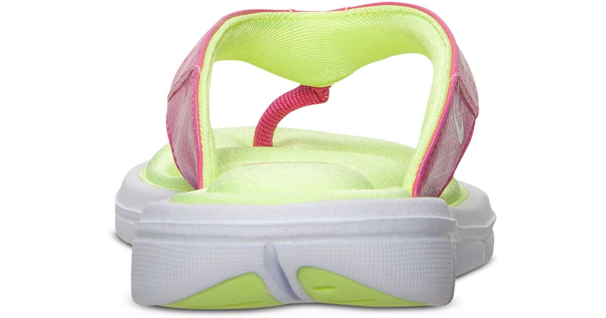nike women's comfort thong sandals from finish line