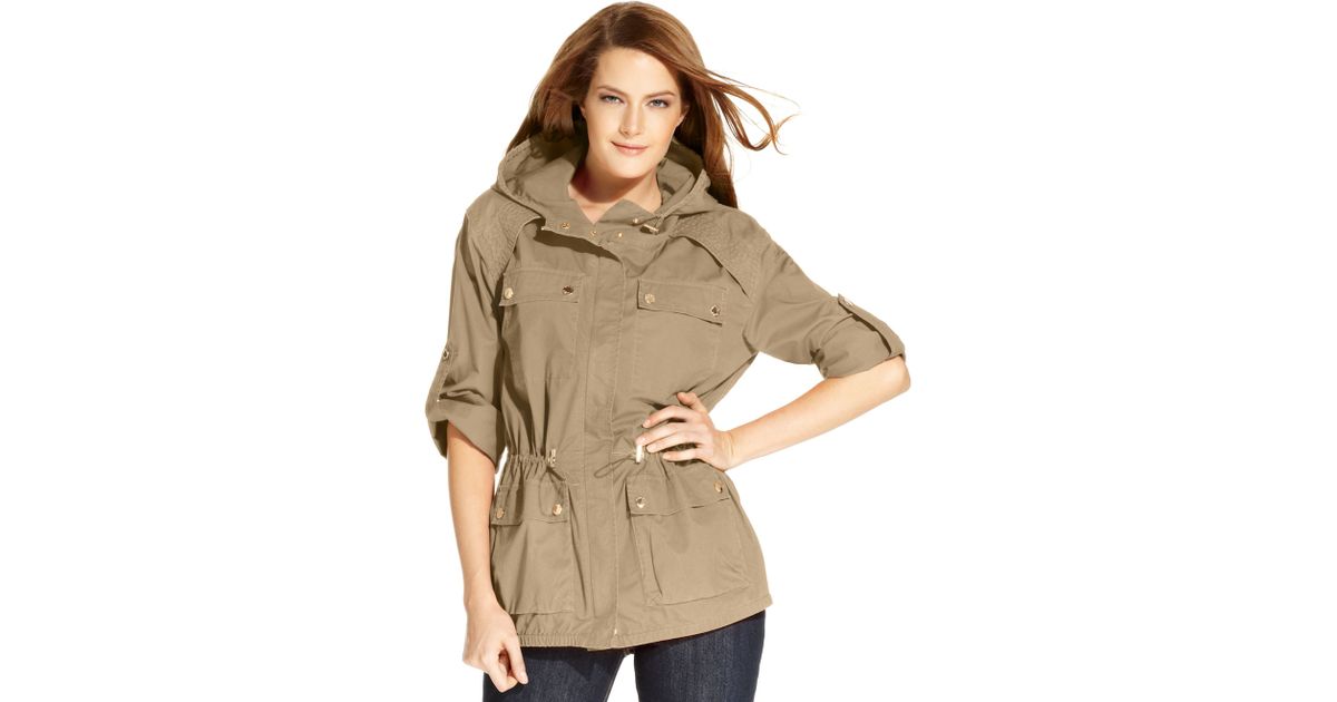 michael kors hooded anorak jacket