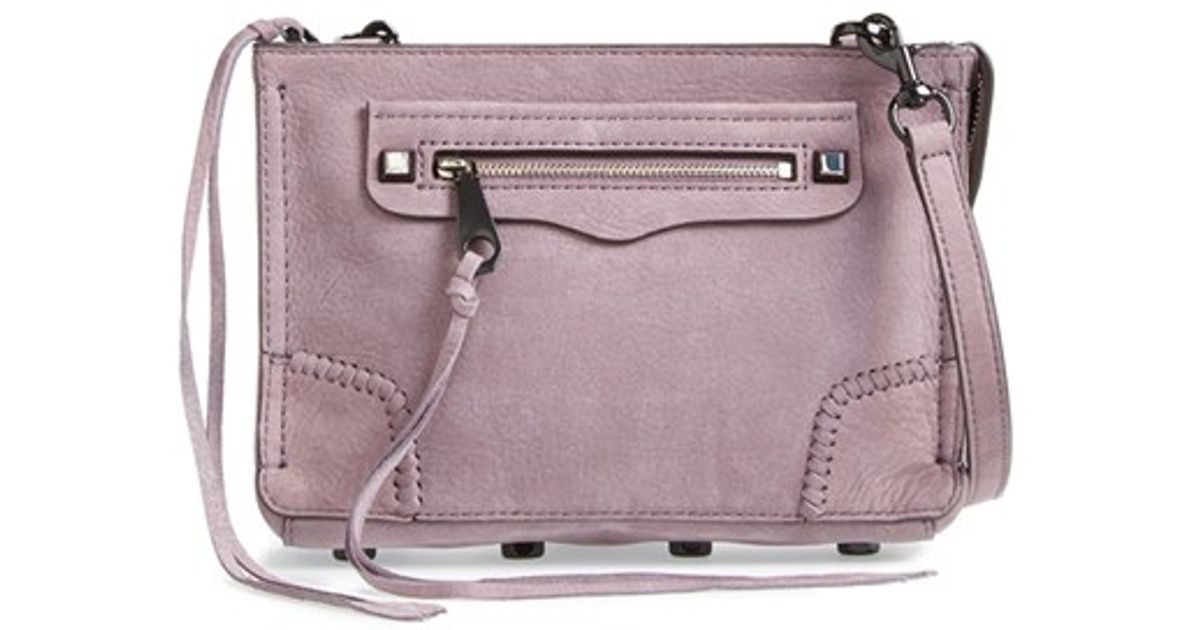 rebecca minkoff purple bag