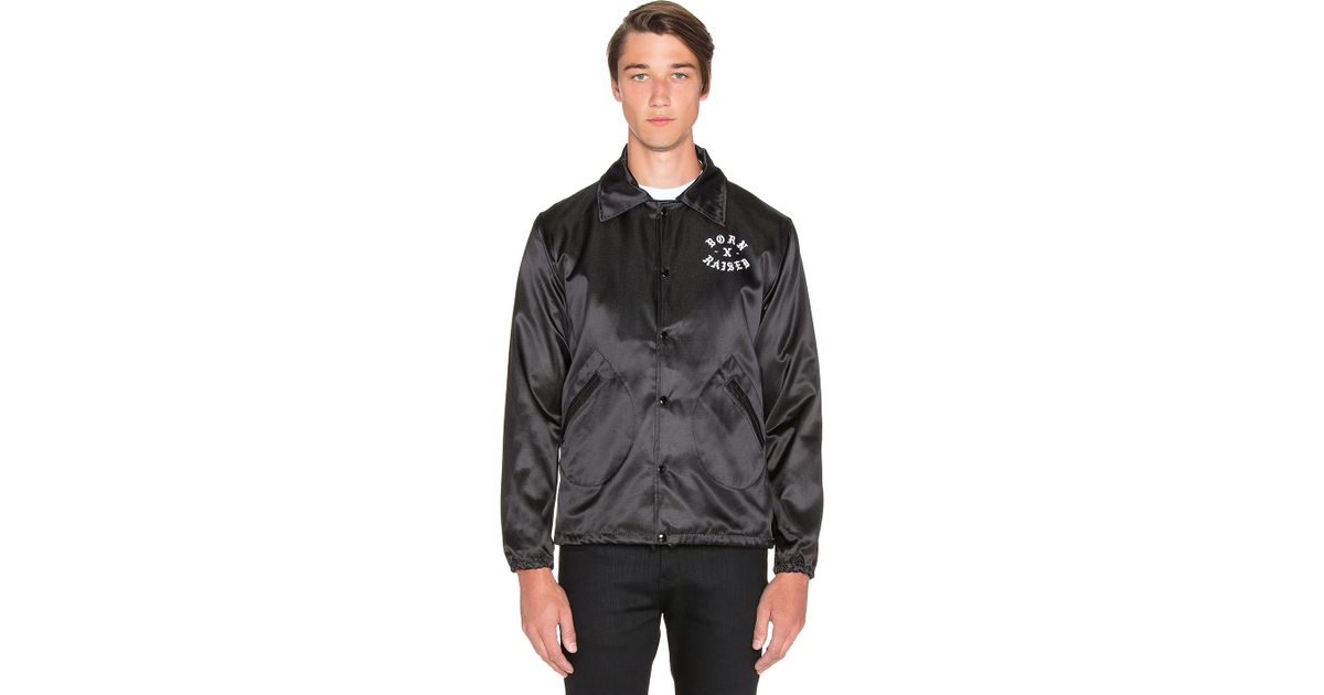 born x raised coach jacket