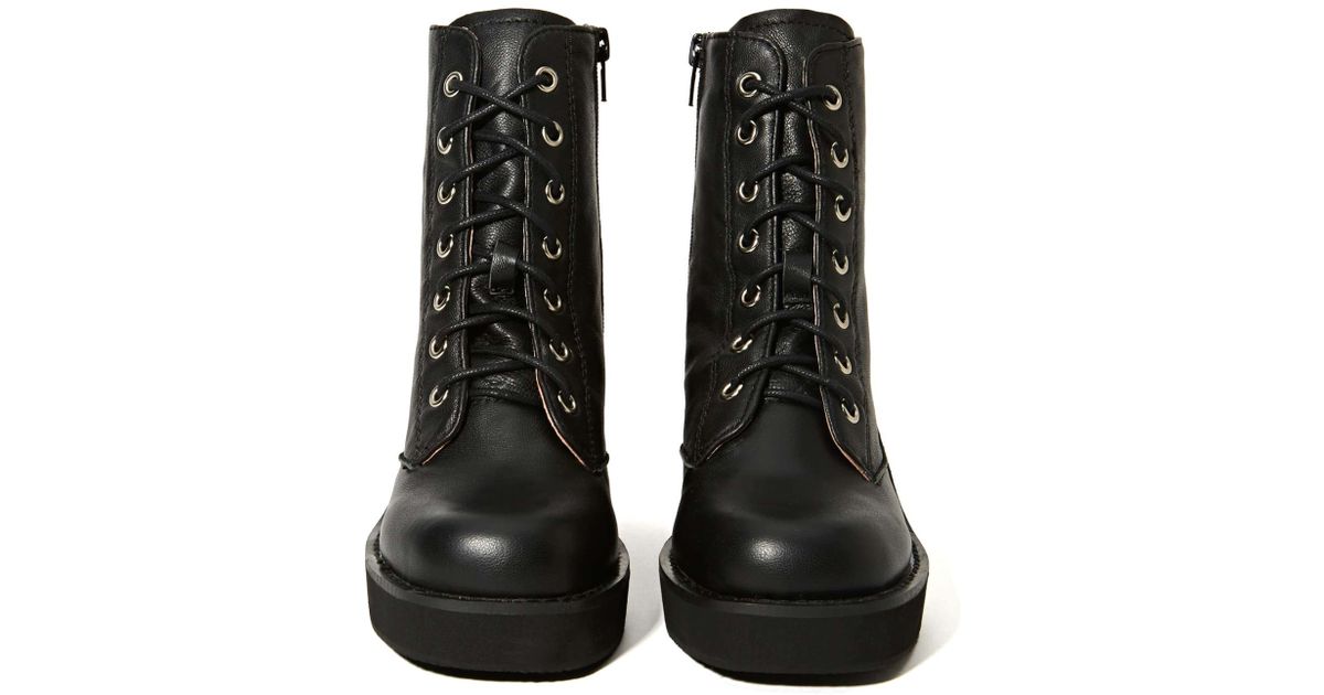 jeffrey campbell lace up boots