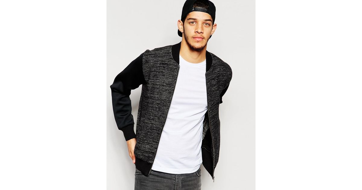 sweatshirt bomber jacket