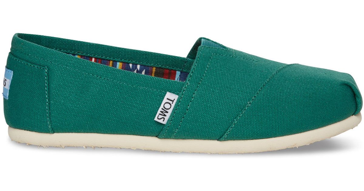 Green toms womens Clearance