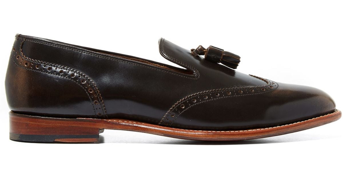tassel wingtip loafers
