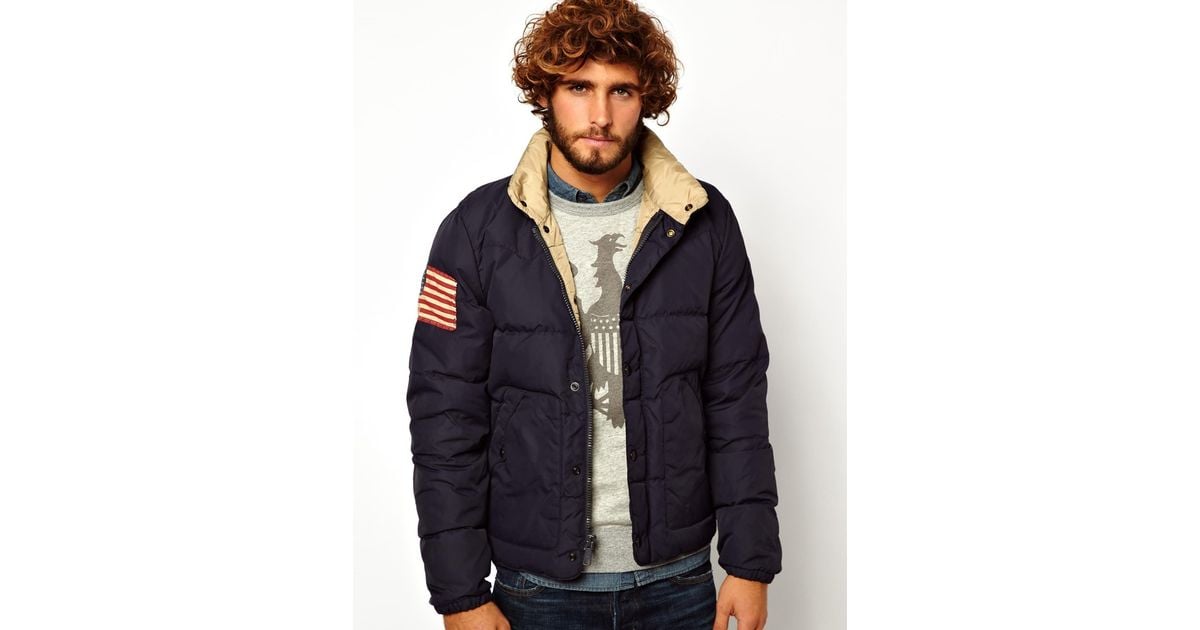 Ralph Lauren Denim Supply Ralph Lauren Jacket with Down Fill in Blue for Men Lyst