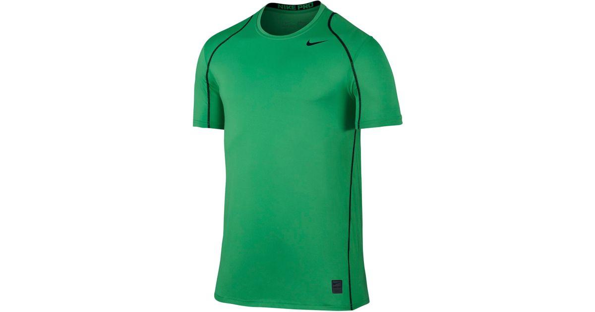 green dri fit shirt