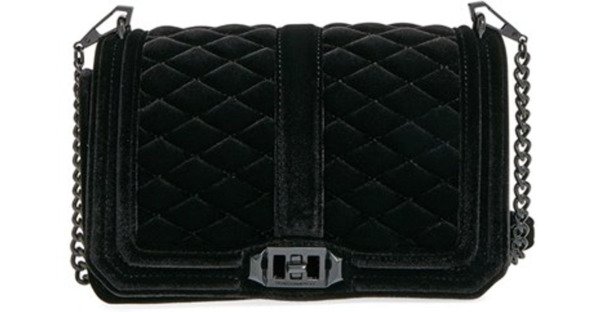 rebecca minkoff velvet love crossbody