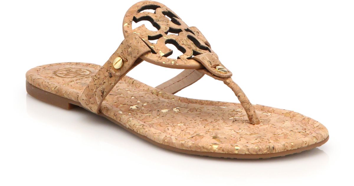 tory burch cork sandals