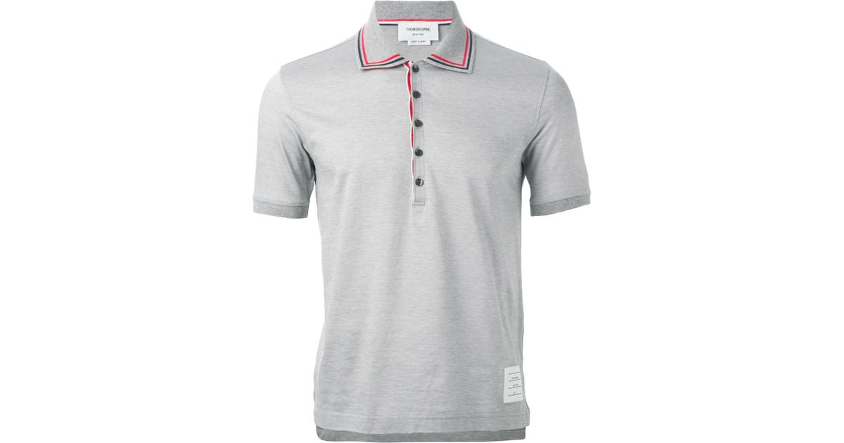 thom browne polo shirt