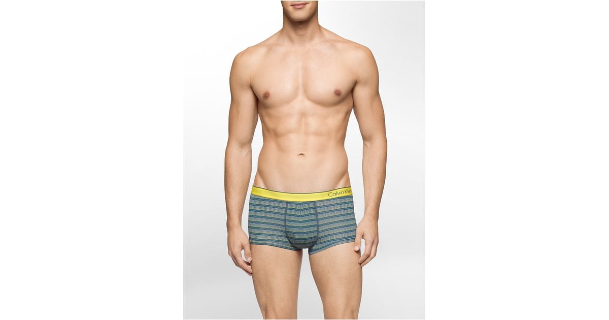 Calvin Klein CK One Micro Low Rise Trunk Perth Blue NB2225-467/BN3 - Free  Shipping at LASC