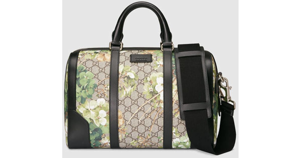 Gucci Canvas Gg Blooms Duffle for Men 