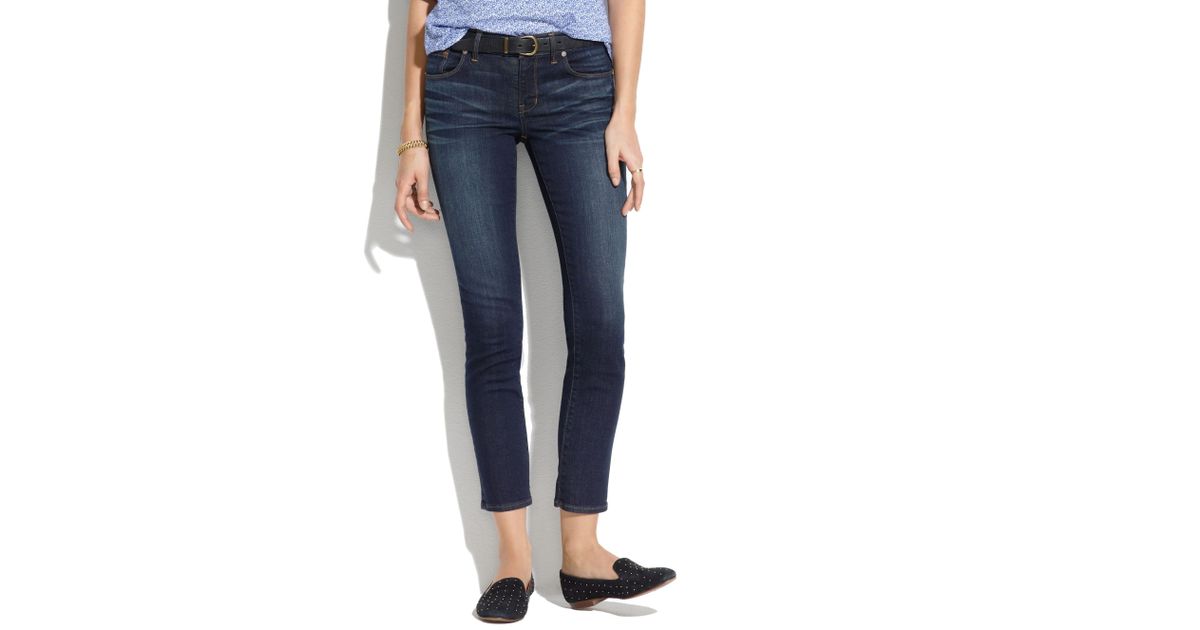 madewell skinny crop jeans