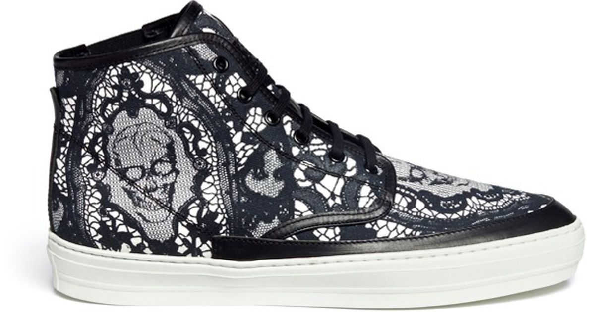 alexander mcqueen high top sneakers womens
