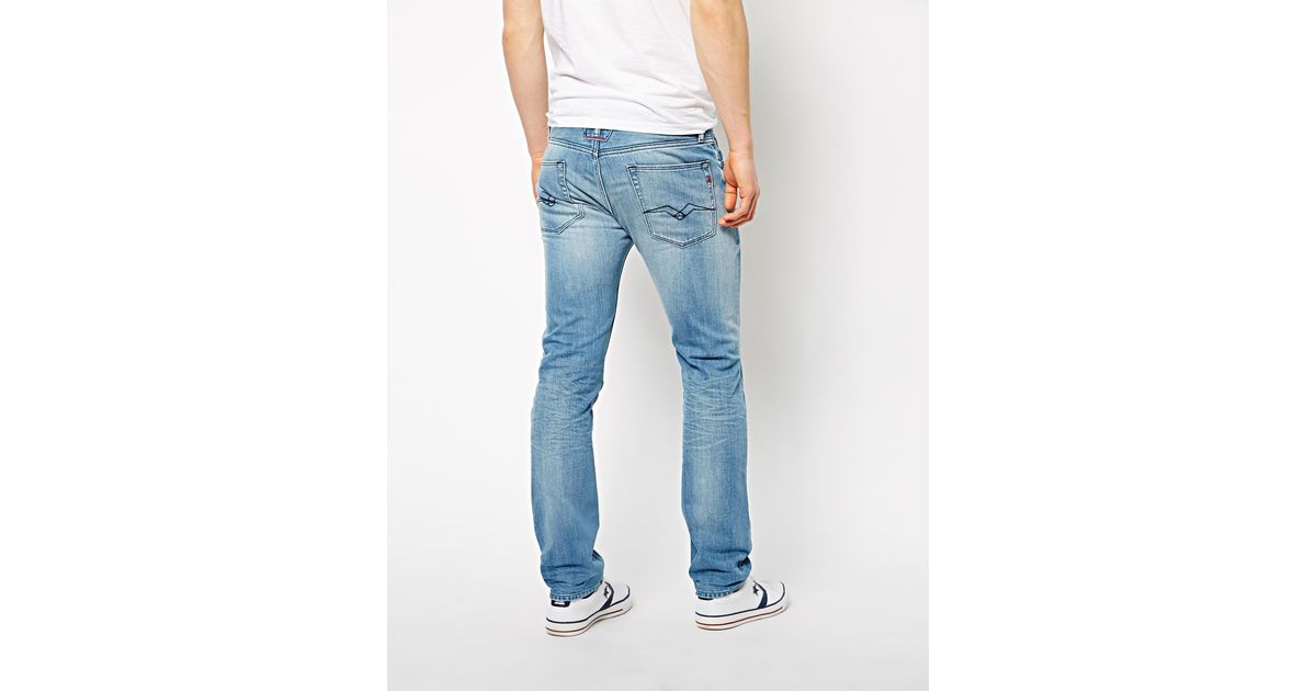 replay lenrick mens jeans
