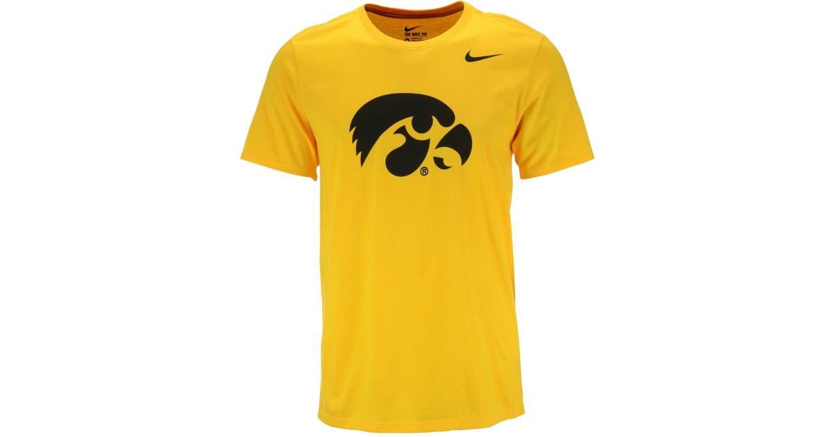 Nike Men's Iowa Hawkeyes Logo T-shirt 