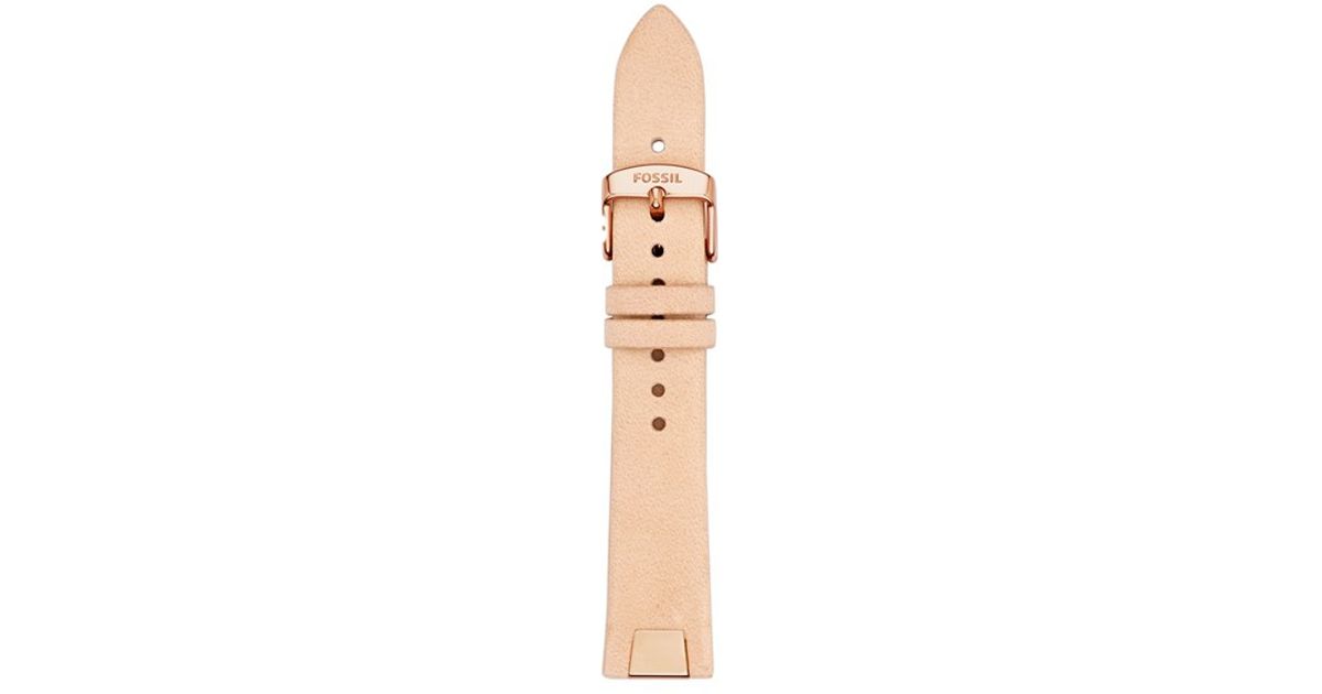 Fossil 18mm Rose Gold Strap Deals, 52 