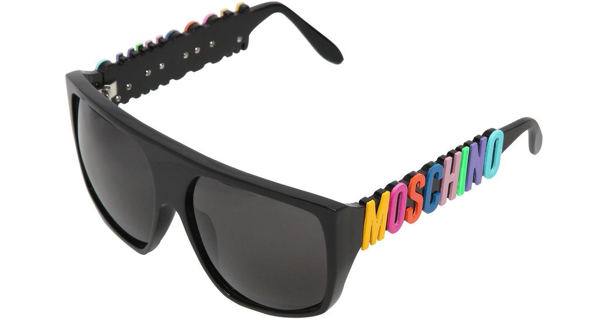 moschino logo sunglasses