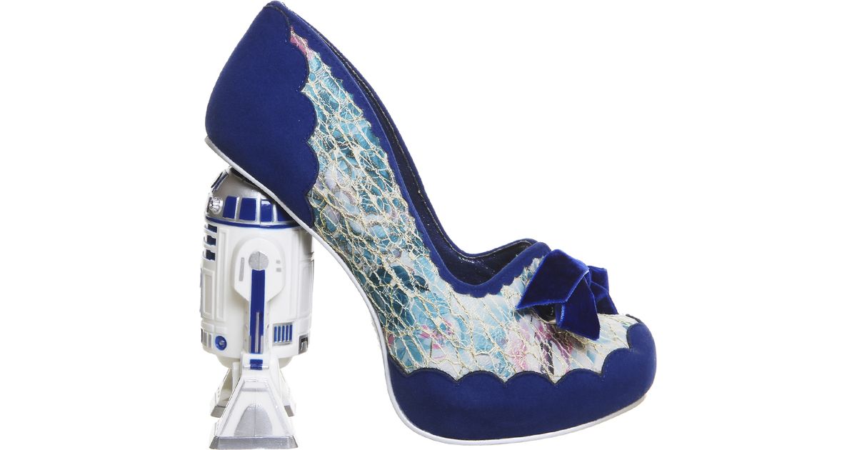 irregular choice blue shoes