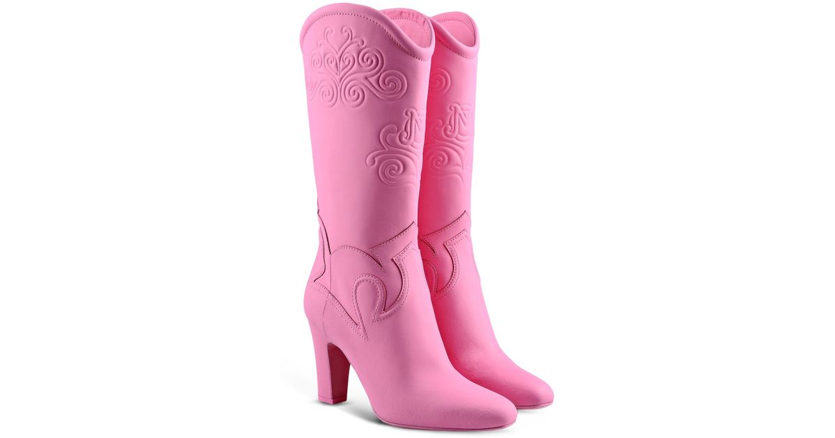 moschino high heel boots