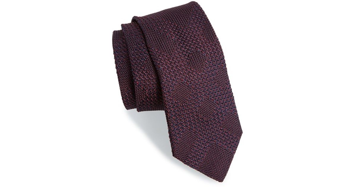 burberry burgundy tie