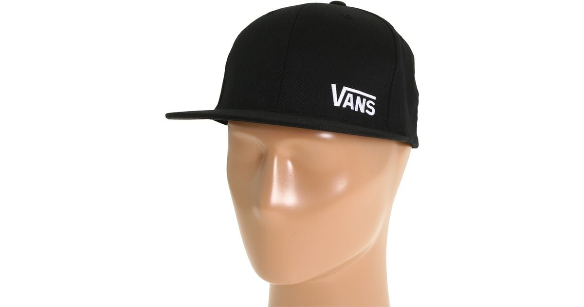 Vans Splitz Flexfit Hat in Black for 