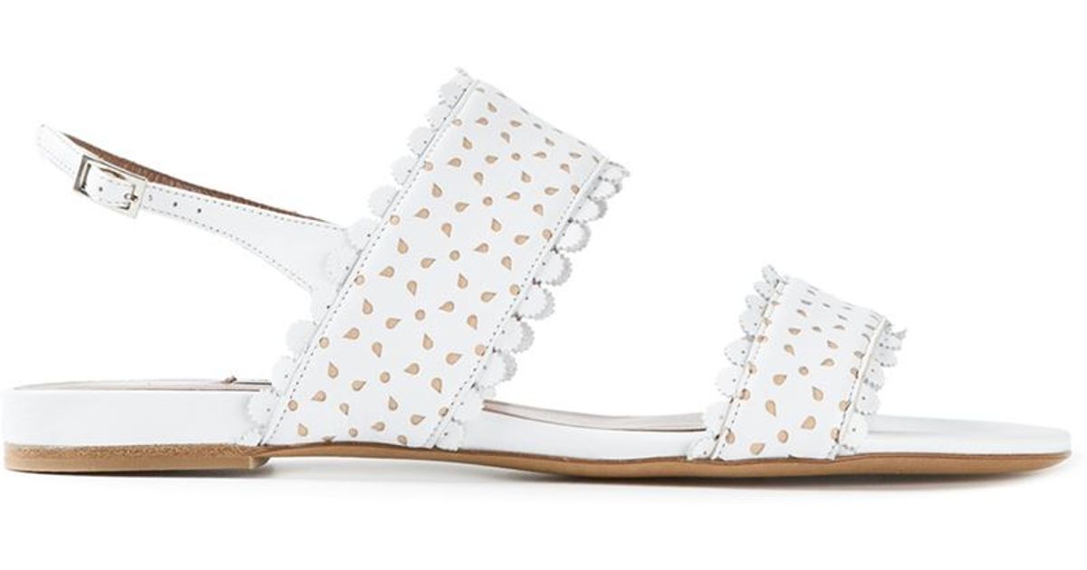 tabitha simmons white sandals