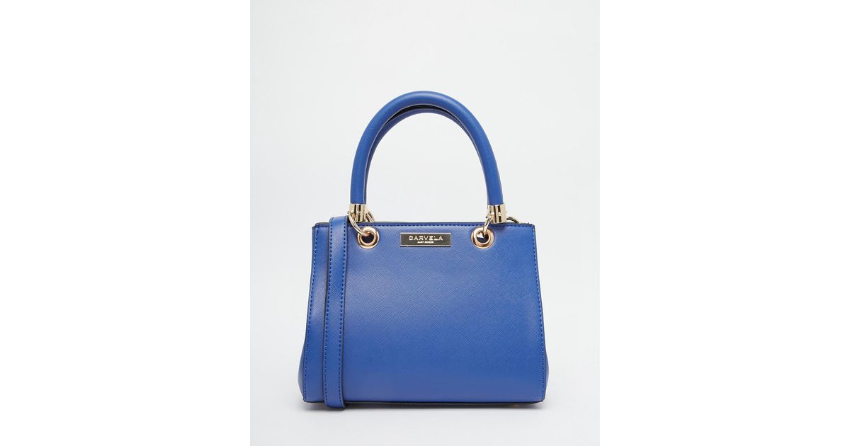 carvela blue bag