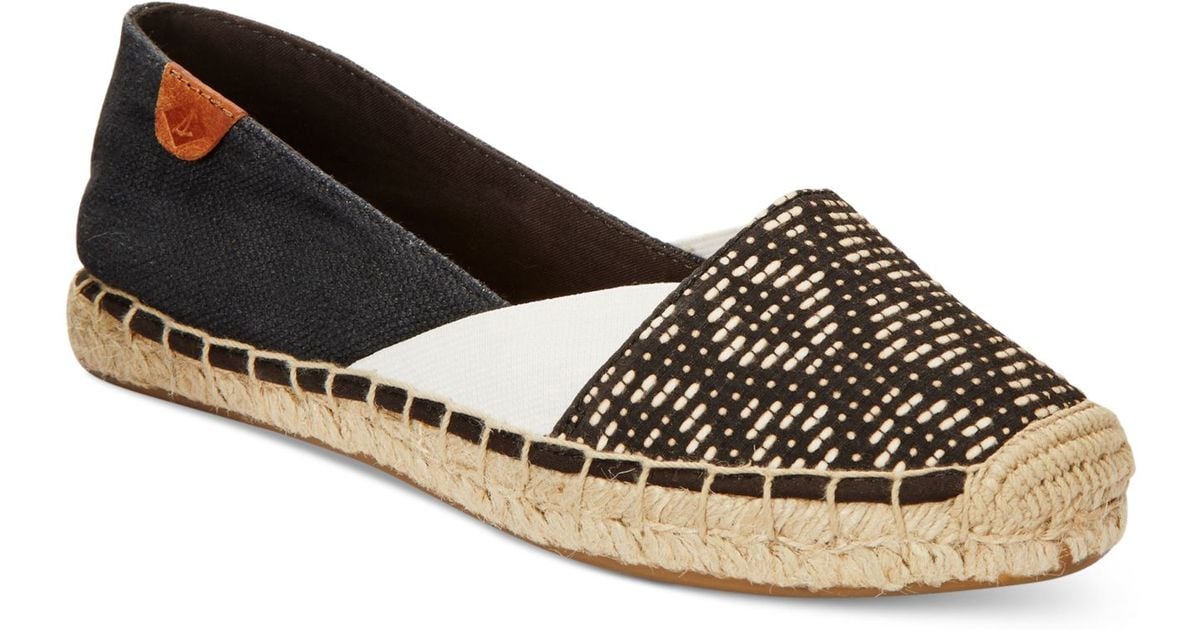 sperry espadrille flats