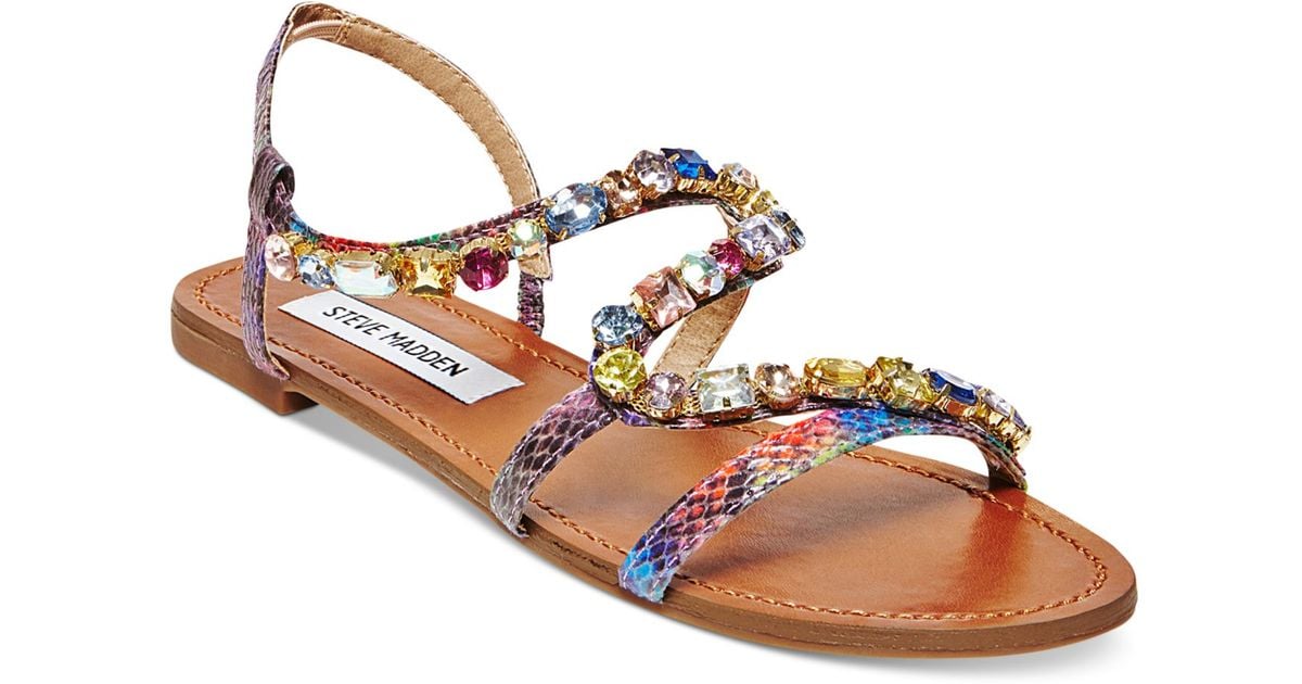 steve madden gem sandals