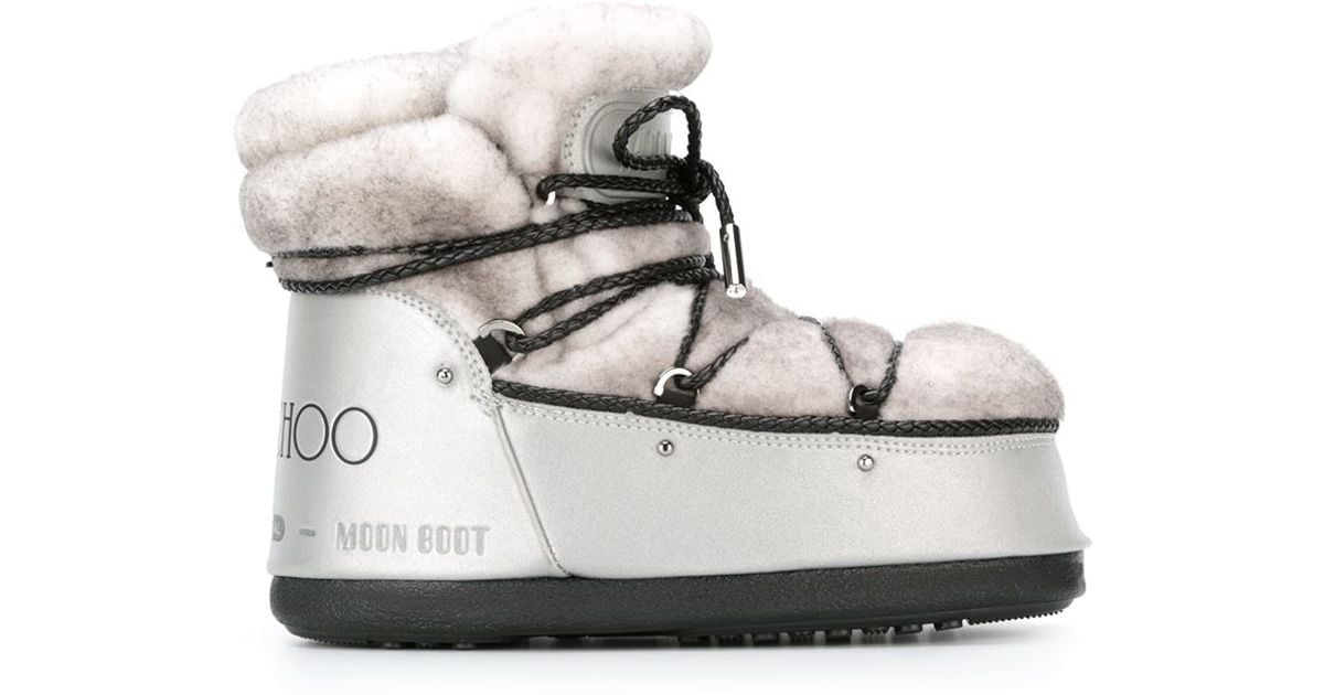 snow boots jimmy choo